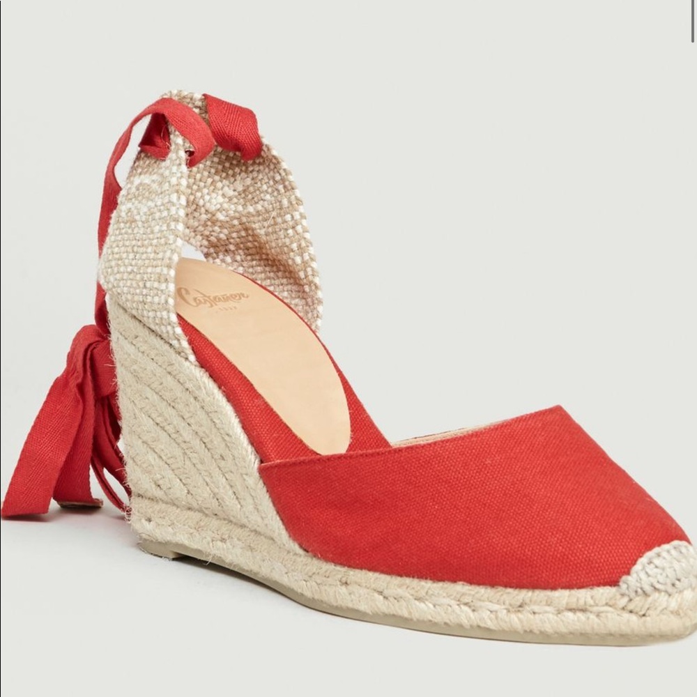 *Like new* red espadrilles